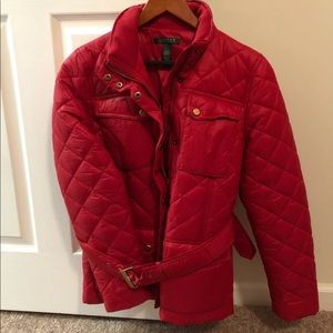 Ralph Lauren women’s leather jacket new